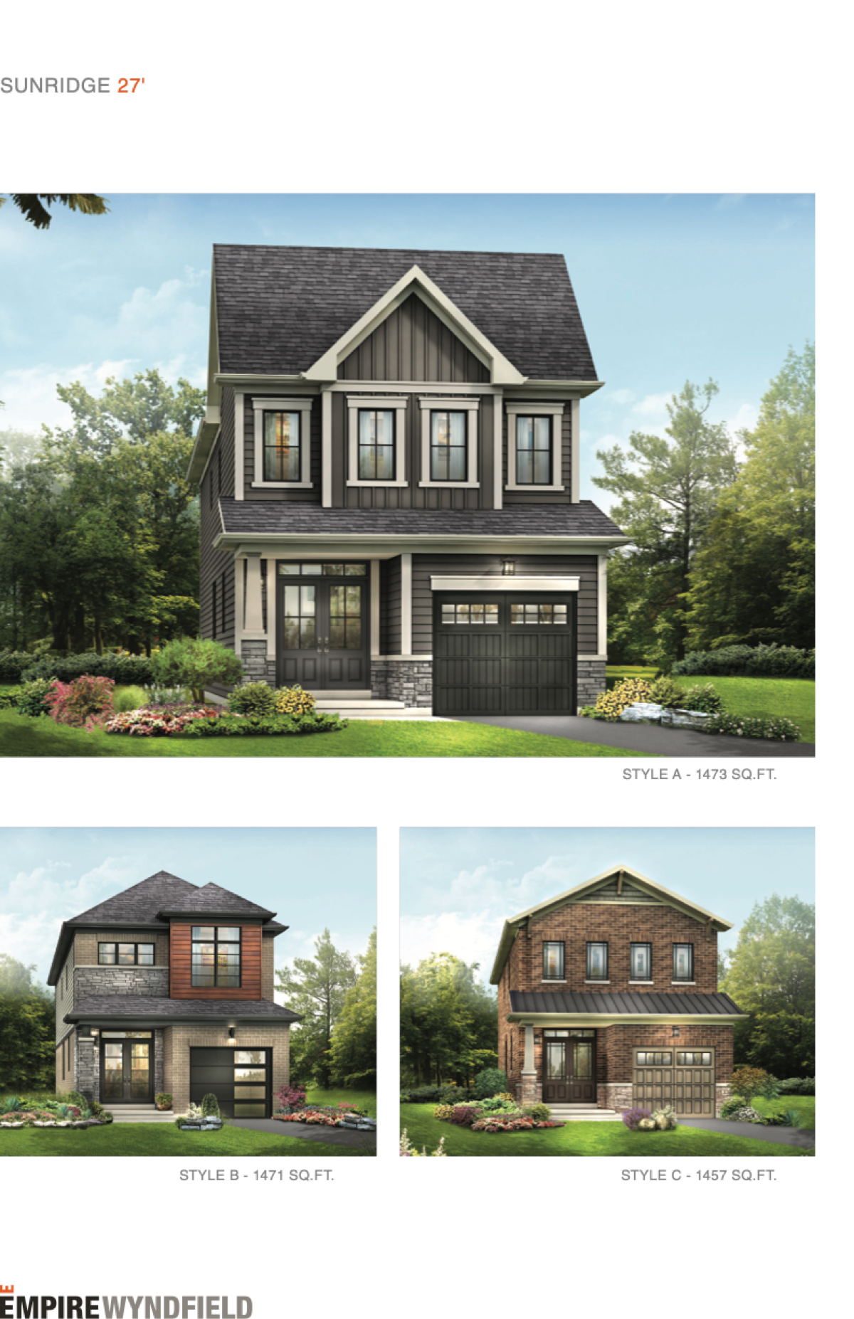 27' Detached Homes floor plan preview