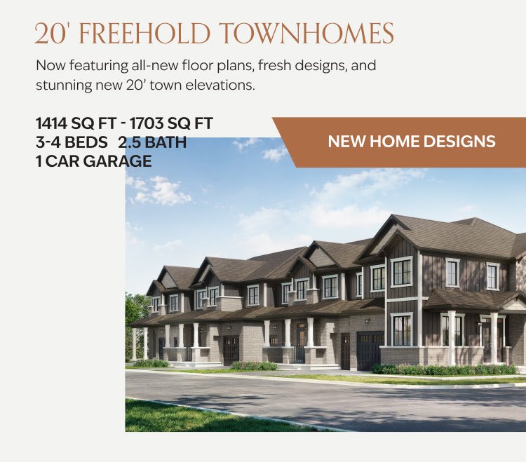 20' Freehold Townhomes